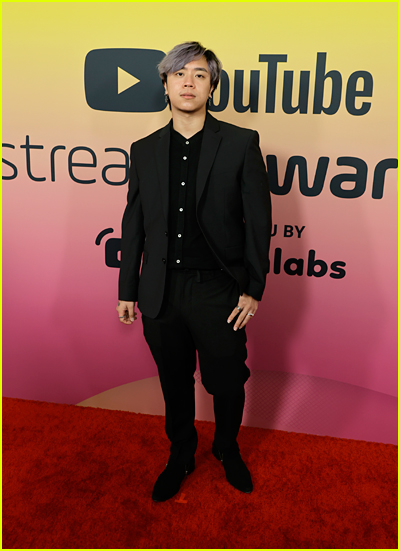 Michael Le at the Streamy Awards 2022