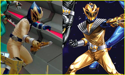 Gold Rangers' new suit