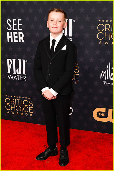 Jude Hill at the Critics Choice Awards