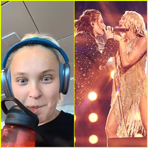 JoJo Siwa Shares Reaction to Miley Cyrus & Fletcher's New Year's Eve Duet