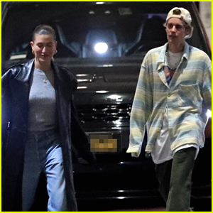Hailey & Justin Bieber Make Each Other Laugh While Heading To A Dinner Date in LA