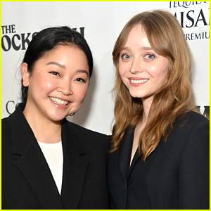 BFFs Lana Condor & Madeleine Arthur Attend 'The Locksmith' Premiere