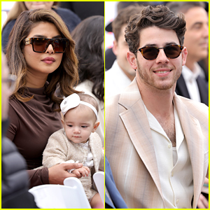Priyanka Chopra & Nick Jonas' Baby Malti Makes Public Debut at Jonas Brothers Star Ceremony!