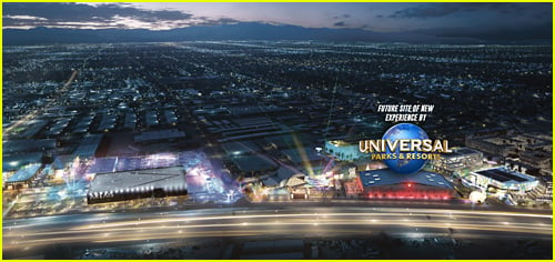 Concept art for Universal Studios Las Vegas experience location