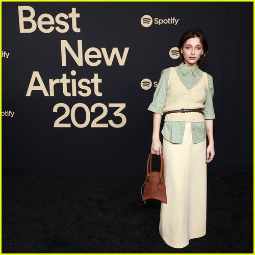 Emma Chamberlain 2023 Spotify's Best New Artist Party Black Carpet