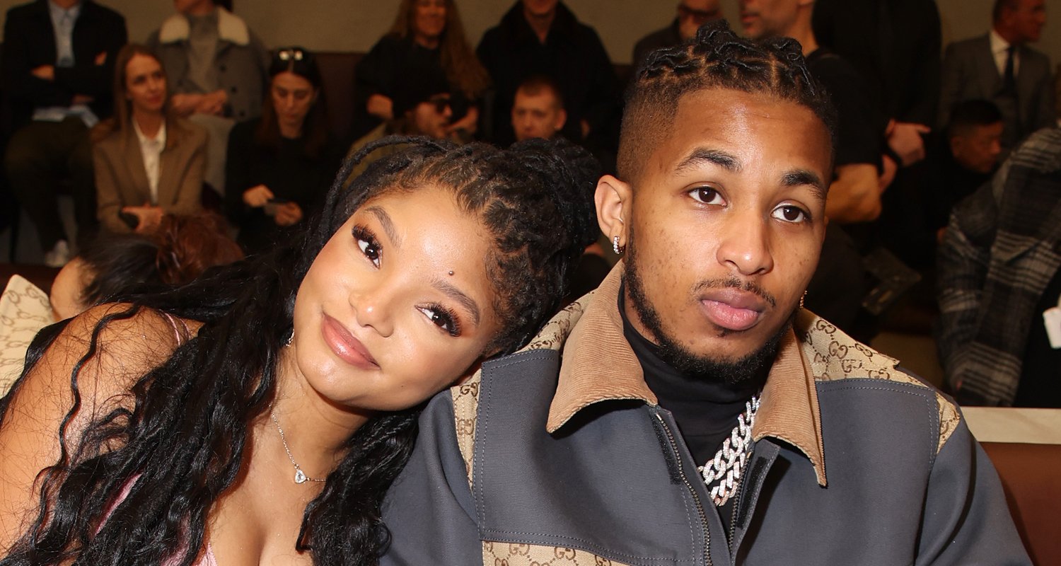 Halle Bailey & DDG Cuddle Up at Gucci Fashion Show In Milan (Photos