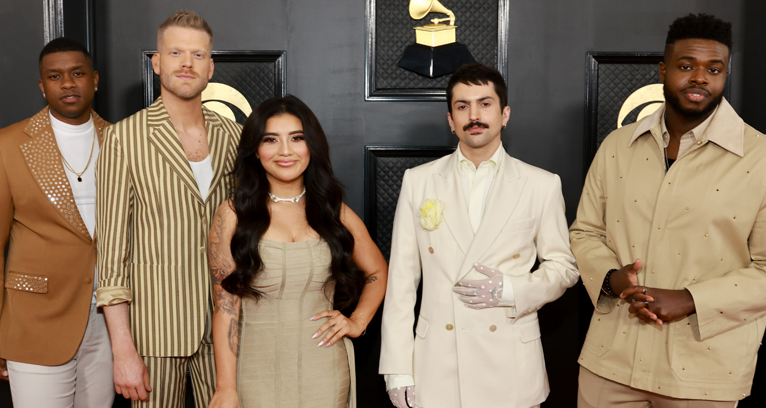Pentatonix’s Scott Hoying & Another Celeb Wear the Same Look at Grammys