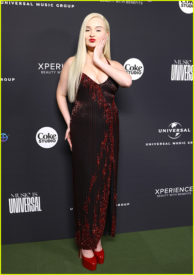 Kim Petras at the UMG Grammys after party