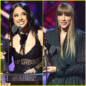 Becky G & Taylor Swift Pick Up Wins at iHeartRadio Music Awards 2023