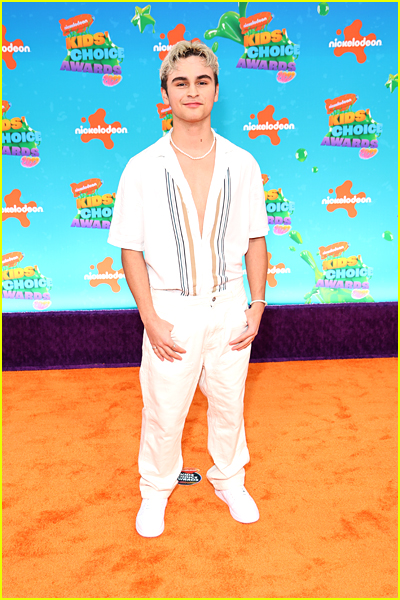 Chance Hurtsfield on the Kids' Choice Awards Orange Carpet