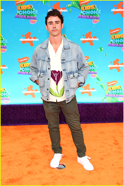 Julian Curtis on the Kids' Choice Awards Orange Carpet