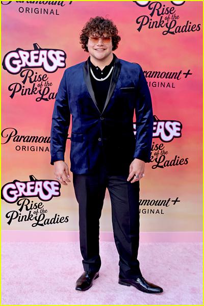 Maximo Salas at the Grease: Rise of the Pink Ladies premiere
