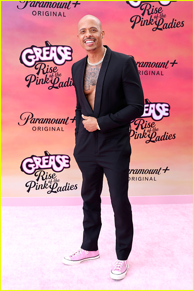 Jamal Sims at the Grease: Rise of the Pink Ladies premiere