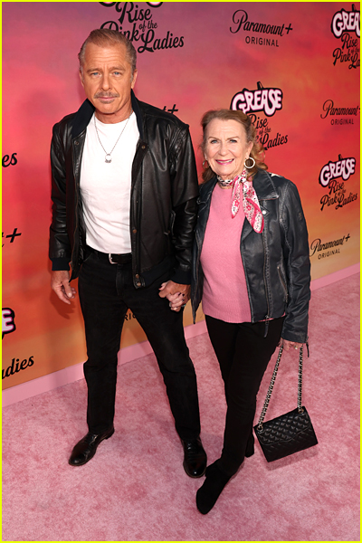Maxwell Caulfield and Juliet Mills at the Grease: Rise of the Pink Ladies premiere