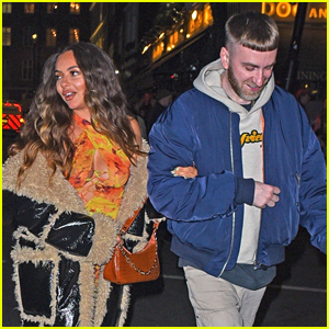 Jade Thirlwall Has London Night Out with Friend & Stylist Zack Tate