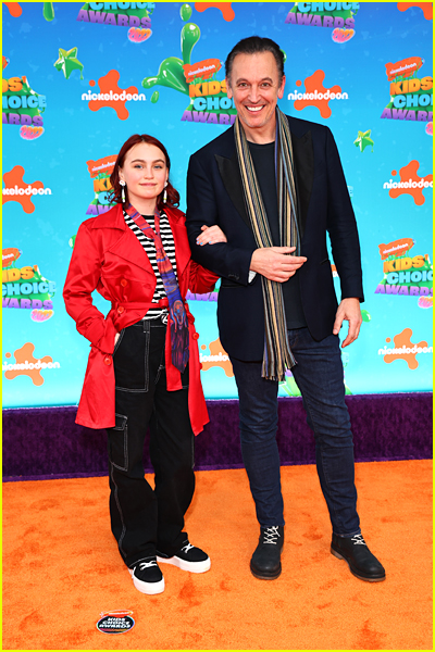 Steve Valentine on the Kids' Choice Awards Orange Carpet