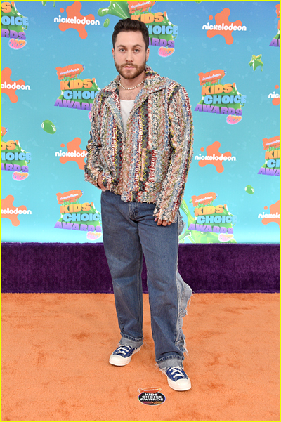 Jordy on the Kids' Choice Awards Orange Carpet