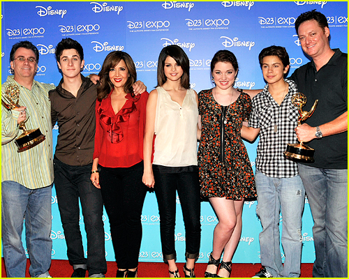 Wizards of Waverly Place cast at D23 Expo in 2009