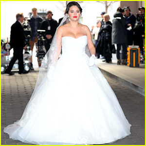 Selena Gomez Films 'Only Murders' Scene in a Wedding Dress: 'Just a Regular Day at Work'