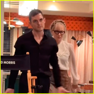 Wesley Taylor Teaches Meryl Streep 'A Chorus Line' Choreo on 'Only Murders in the Building' Set (Video)