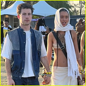 Dylan Minnette Holds Hands with Model Isabella Elei at Coachella Weekend 1