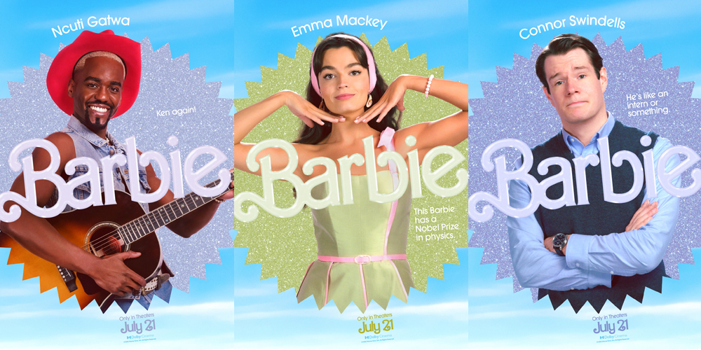 ‘Sex Education’ Stars Ncuti Gatwa, Emma Mackey & Connor Swindells Get New ‘Barbie’ Character Posters, Plus New Teaser Trailer – Watch Now!