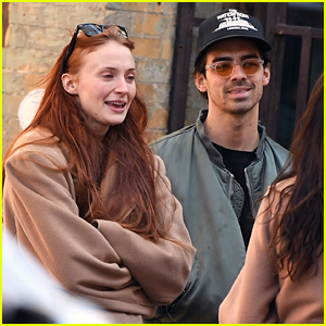 Joe Jonas & Sophie Turner Spend the Afternoon Hanging Out with