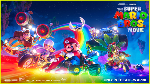 Super Mario Bros Movie promo poster