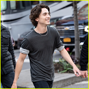 Timothée Chalamet Is Perfectly Attired for Social Distancing