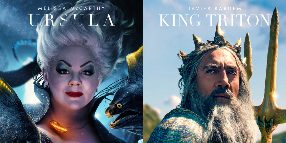 Melissa McCarthy’s Ursula & Javier Bardem’s King Triton Are Siblings In ...