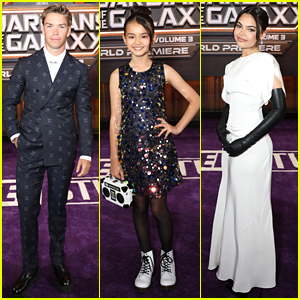 Will Poulter, Kai Zen & Ariana Greenblatt Premiere 'Guardians of the Galaxy Vol 3'