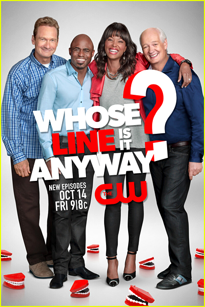 Whose Line Is it Anyway? CW show poster