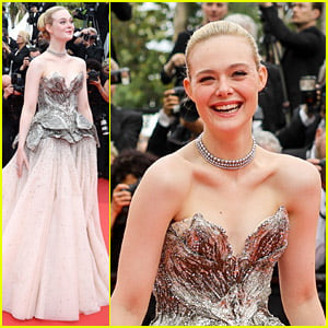 Elle Fanning Looks Royal In Custom Gown at the Cannes Film Festival 2023 Opening Ceremony