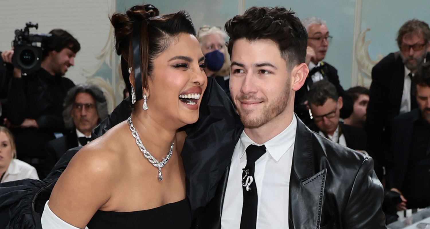 Nick Jonas & Priyanka Chopra Share Funny Moment at Met Gala 2023 2023