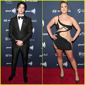 Milo Manheim & Emma Hunton Rep 'Zombies 3' & 'Good Trouble' at GLAAD Media Awards