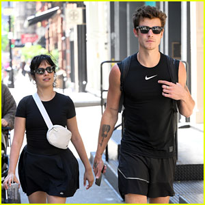 Shawn Mendes & Camila Cabello Go Shopping in Their Workout Gear in New York City