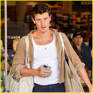 Shawn Mendes Goes Casual For A Grocery Run at His Local Store