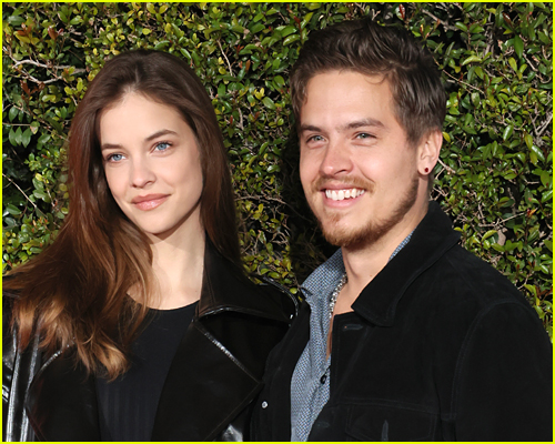 Dylan Sprouse and Barbara Palvin at the Super Nintendo World VIP Preview
