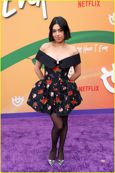 Jade Bender at the Never Have I Ever season 4 premiere