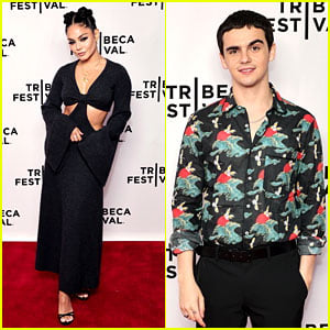 Vanessa Hudgens & Jack Dylan Grazer Reunite with 'Downtown Owl' Cast for Tribeca Premiere!
