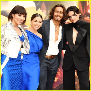 Xochitl Gomez, Amanda Diaz & Michael Cimino Support Sasha Calle at 'The Flash' Premiere in Los Angeles