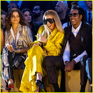 Zendaya Hangs Out with Beyonce & Jay-Z at Louis Vuitton Show in Paris