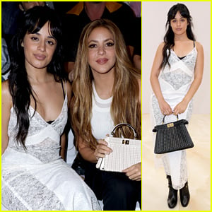 Camila Cabello Sits Front Row with Shakira For 2nd Time at Paris Fashion Week