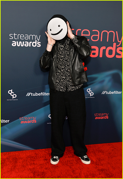 Dream on the red carpet at the 2023 Streamy Awards