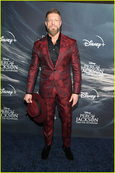 Adam Copeland at the Percy Jackson and the Olympians NYC premiere