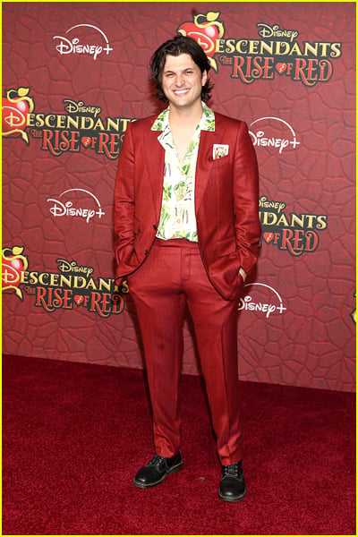 Alex Boniello at the Descendants The Rise of Red premiere