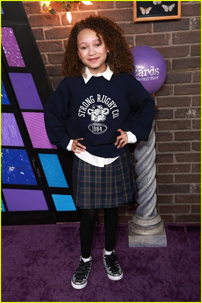 Mychal-Michelle Harris at the Wizards Beyond Waverly Place premiere