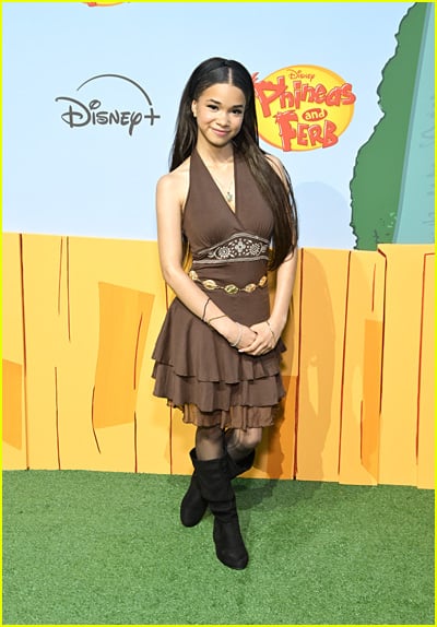 celebs at the Phineas and Ferb premiere