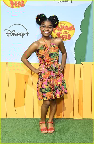 celebs at the Phineas and Ferb premiere