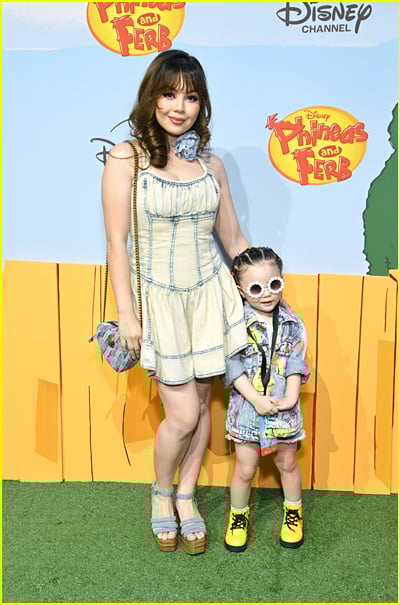 celebs at the Phineas and Ferb premiere